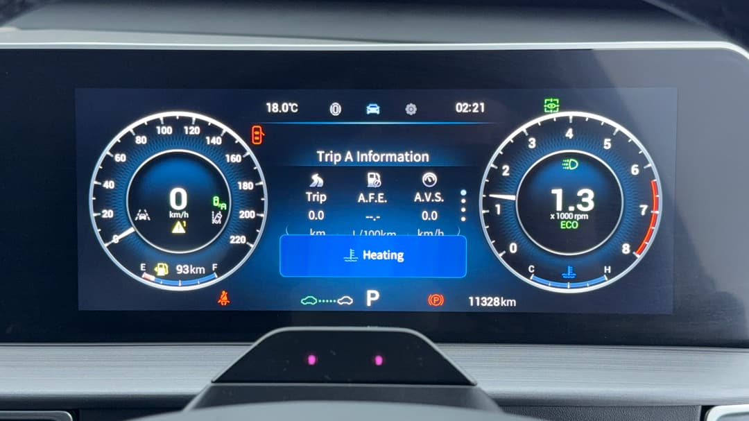2025 Chery Tiggo 4 Ultimate, Automatic, 11328 km, Odometer View