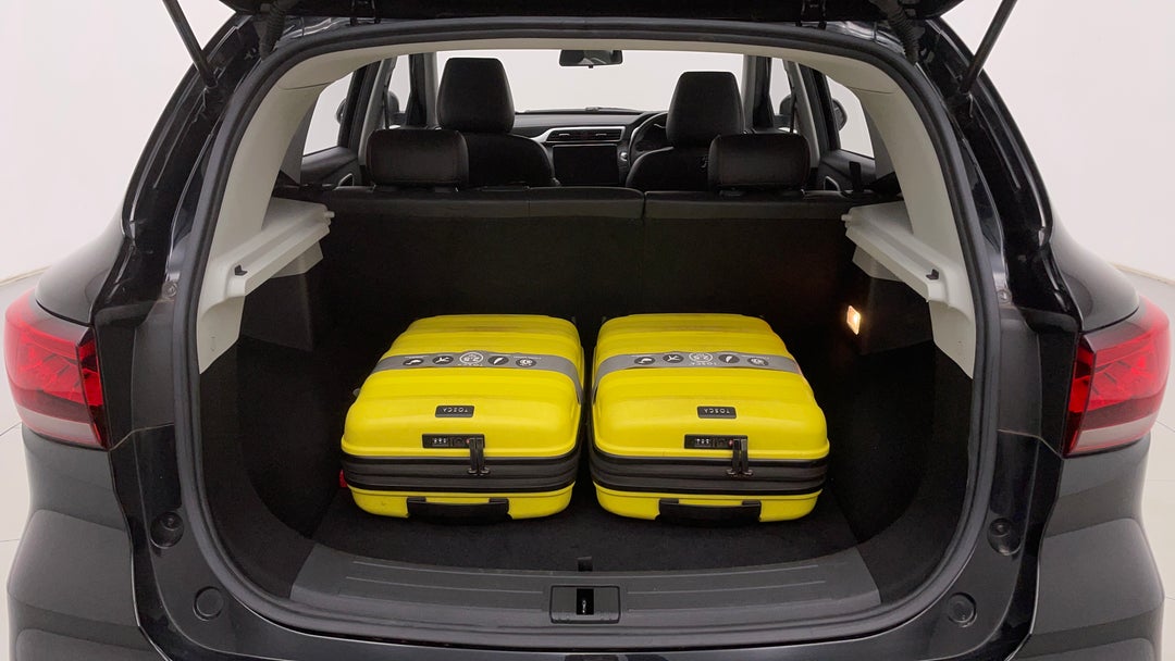 Boot Inside View with Luggage