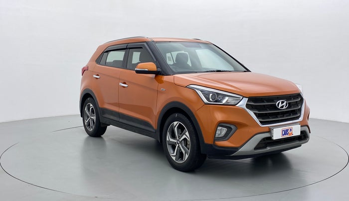 2018 Hyundai Creta 1.6 SX AT CRDI, Diesel, Automatic, 37,681 km, Right Front Diagonal