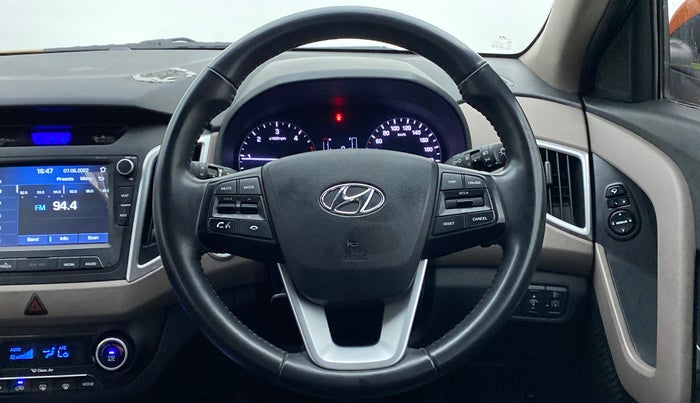 2018 Hyundai Creta 1.6 SX AT CRDI, Diesel, Automatic, 37,681 km, Steering Wheel Close Up