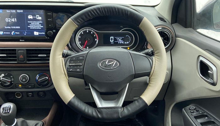 2020 Hyundai AURA SX 1.2, Petrol, Manual, 31,093 km, Steering Wheel Close Up