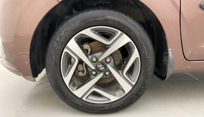 2020 Hyundai AURA SX 1.2, Petrol, Manual, 31,093 km, Left Front Wheel