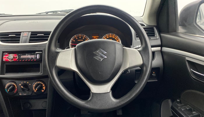 2012 Maruti Swift VXI D, Petrol, Manual, 85,659 km, Steering Wheel Close Up
