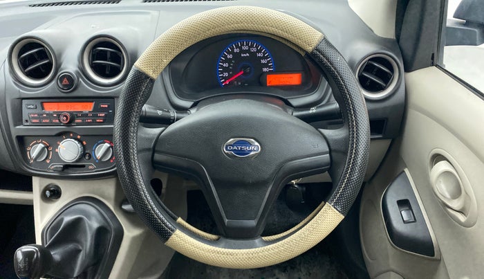 2018 Datsun Go T, Petrol, Manual, 34,024 km, Steering Wheel Close Up