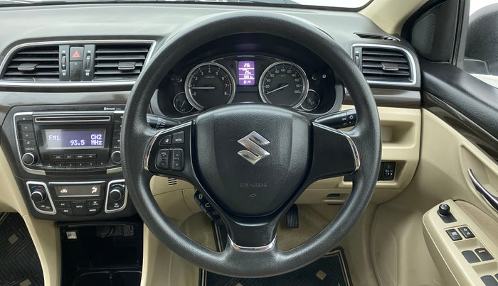 2015 Maruti Ciaz VXI PLUS, Petrol, Manual, 5,689 km, Steering Wheel Close Up