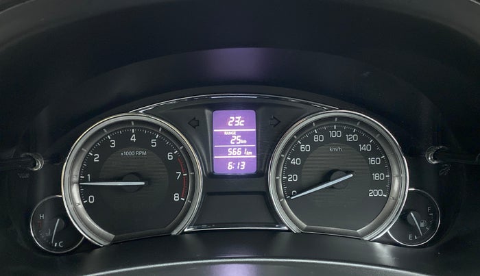 2015 Maruti Ciaz VXI PLUS, Petrol, Manual, 5,689 km, Odometer Image