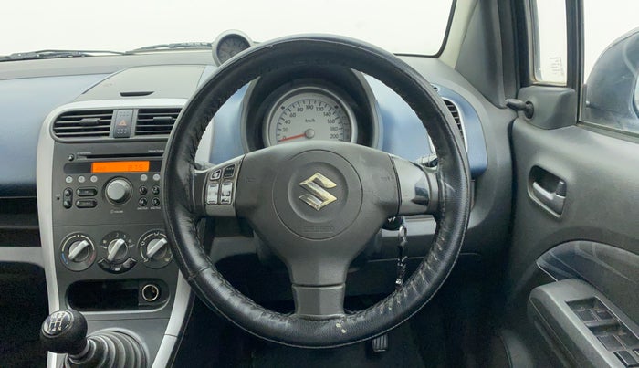 2010 Maruti Ritz ZXI, Petrol, Manual, 66,194 km, Steering Wheel Close Up