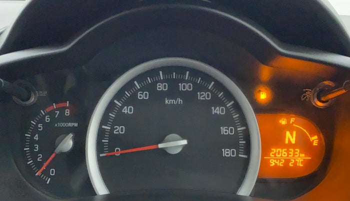 2016 Maruti Celerio ZXI OPT AMT, Petrol, Automatic, 20,843 km, Odometer Image
