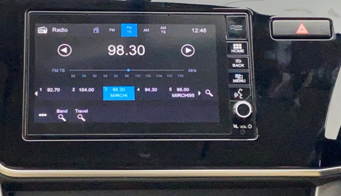 2019 Honda City V MT PETROL, Petrol, Manual, 46,547 km, Infotainment System