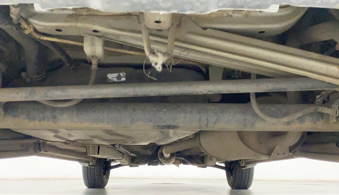 2017 Maruti Wagon R 1.0 LXI CNG, CNG, Manual, 52,191 km, Rear Underbody