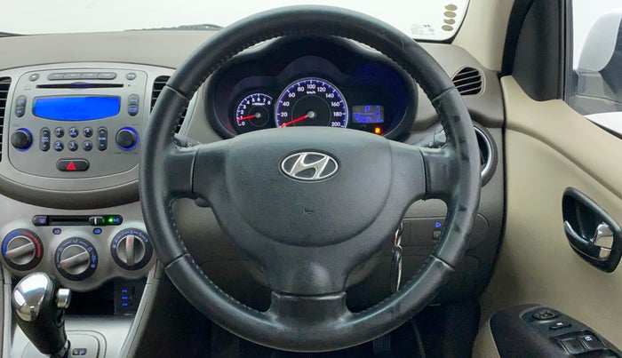 2012 Hyundai i10 SPORTZ 1.2 AT, Petrol, Automatic, 45,907 km, Steering Wheel Close Up
