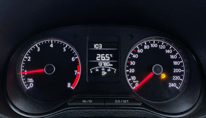2019 Volkswagen Ameo Trendline 1.0, Petrol, Manual, 13,942 km, Odometer Image