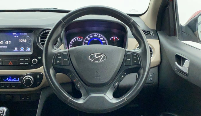 2018 Hyundai Grand i10 ASTA 1.2 KAPPA VTVT, Petrol, Manual, 30,181 km, Steering Wheel Close Up