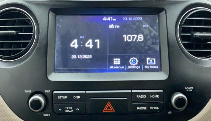 2018 Hyundai Grand i10 ASTA 1.2 KAPPA VTVT, Petrol, Manual, 30,181 km, Infotainment System