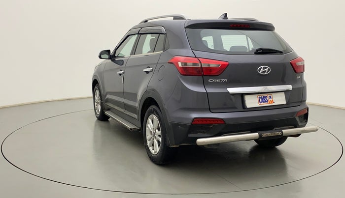 2017 Hyundai Creta SX PLUS 1.6 PETROL, Petrol, Manual, 1,05,384 km, Left Back Diagonal