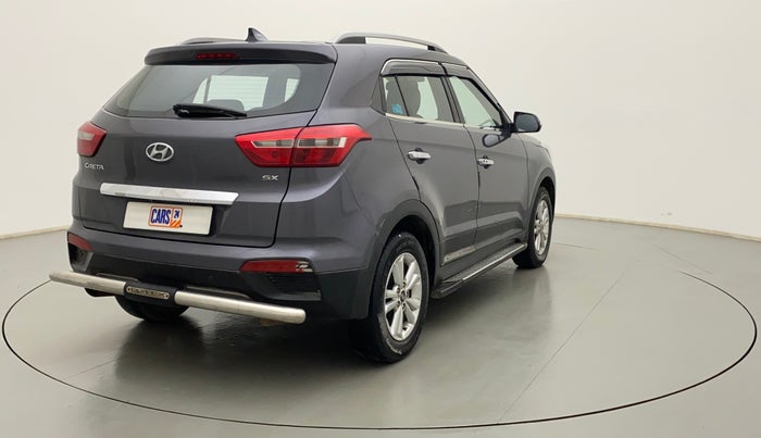 2017 Hyundai Creta SX PLUS 1.6 PETROL, Petrol, Manual, 1,05,384 km, Right Back Diagonal