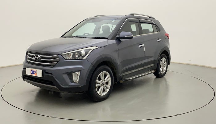 2017 Hyundai Creta SX PLUS 1.6 PETROL, Petrol, Manual, 1,05,384 km, Left Front Diagonal
