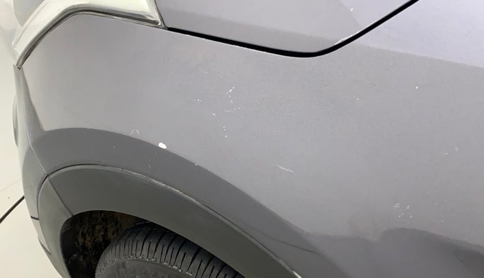 2017 Hyundai Creta SX PLUS 1.6 PETROL, Petrol, Manual, 1,05,384 km, Left fender - Minor scratches