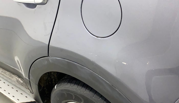 2017 Hyundai Creta SX PLUS 1.6 PETROL, Petrol, Manual, 1,05,384 km, Left quarter panel - Minor scratches