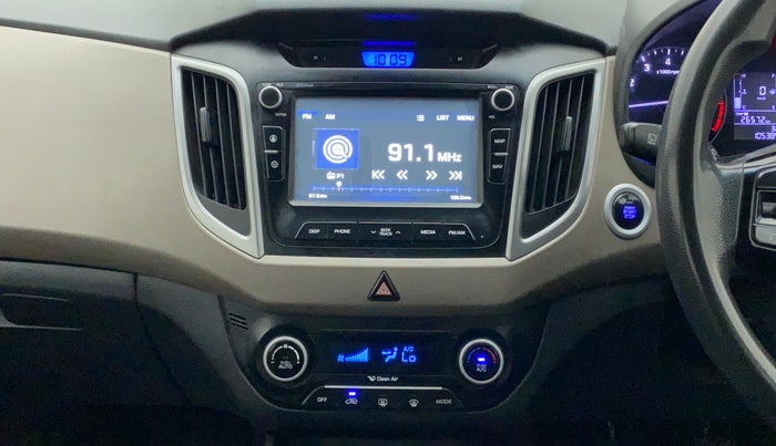 2017 Hyundai Creta SX PLUS 1.6 PETROL, Petrol, Manual, 1,05,384 km, Air Conditioner