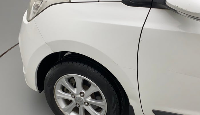 2015 Hyundai Grand i10 ASTA 1.1 CRDI, Diesel, Manual, 1,21,650 km, Left fender - Slightly dented