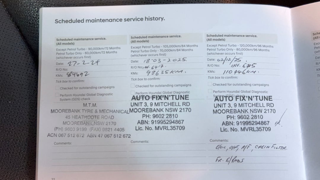 2018 Hyundai Tucson Elite Crdi (awd), Automatic, 112840 km, Service History