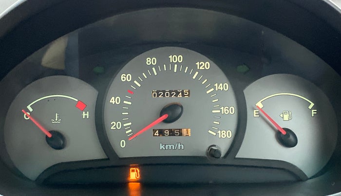 2010 Hyundai Santro Xing GLS, Petrol, Manual, 20,245 km, Odometer Image