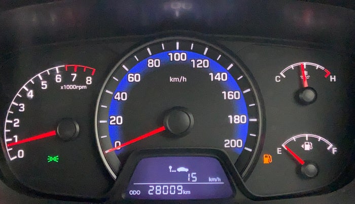 2017 Hyundai Xcent E 1.2 VTVT, Petrol, Manual, 27,905 km, Odometer Image