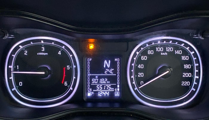 2019 Maruti Vitara Brezza ZDI + AMT, Diesel, Automatic, 55,225 km, Odometer Image