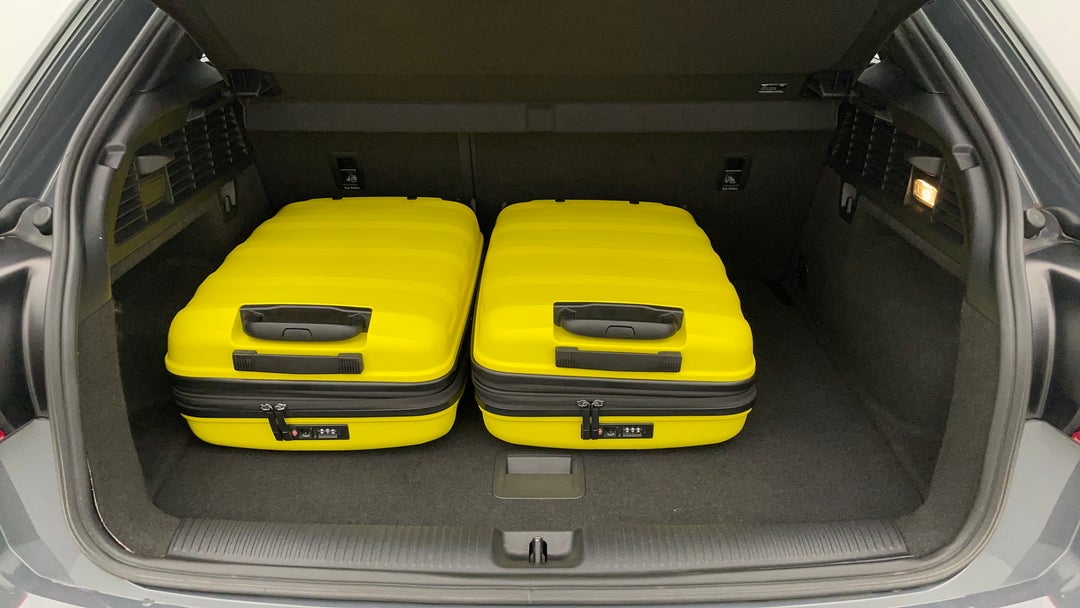 Boot Inside View with Luggage