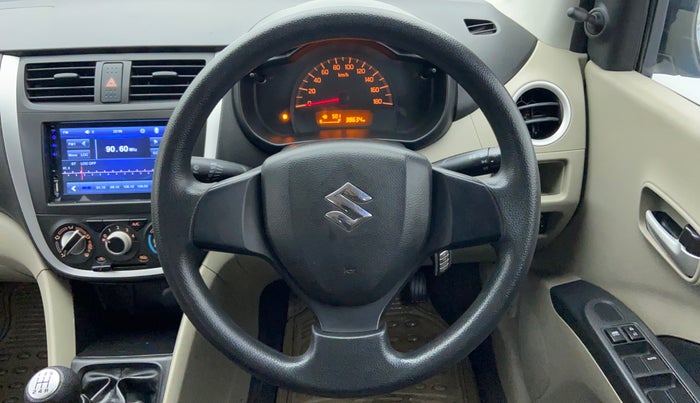 2015 Maruti Celerio VXI d, Petrol, Manual, 38,913 km, Steering Wheel Close Up