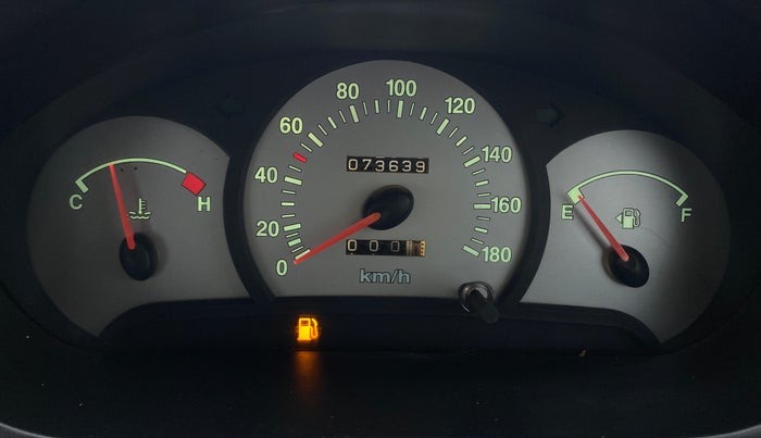 2014 Hyundai Santro Xing GLS, Petrol, Manual, 73,947 km, Odometer Image