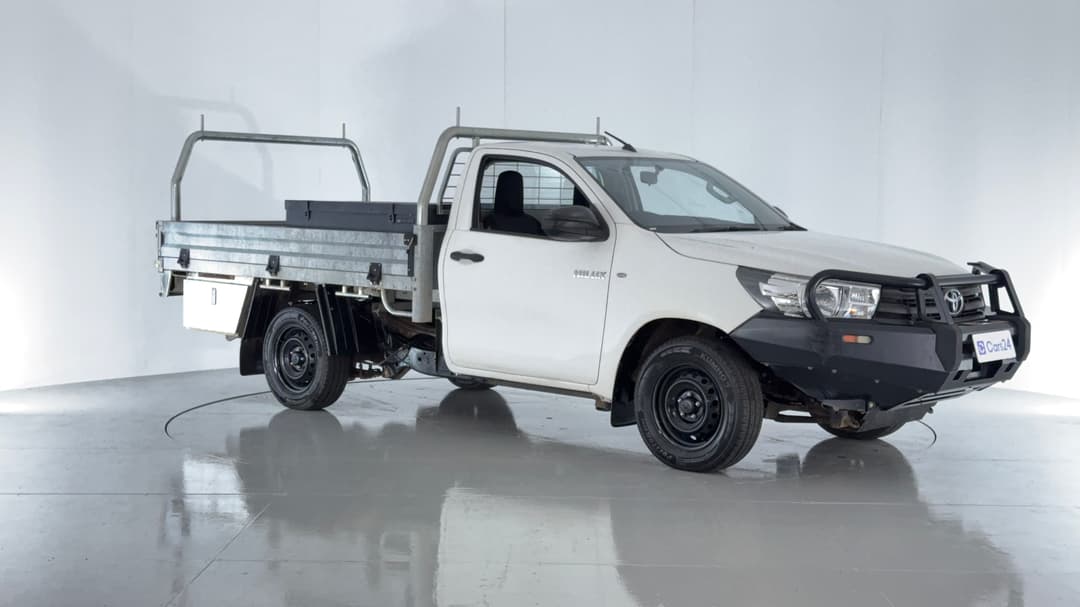 2019 Toyota Hilux Workmate, Manual, 44618 km, Right Front Diagonal (45- Degree) View