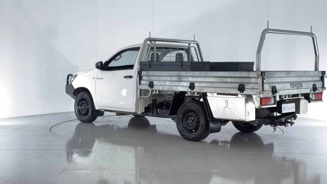 2019 Toyota Hilux Workmate, Manual, 44618 km, Left Back Diagonal (45- Degree) View
