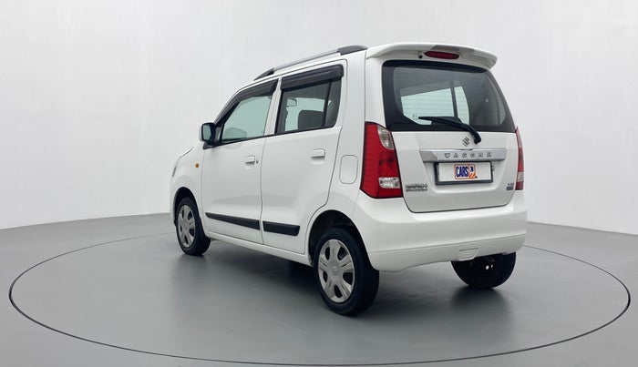 2018 Maruti Wagon R 1.0 VXI AMT, Petrol, Automatic, 7,087 km, Left Back Diagonal
