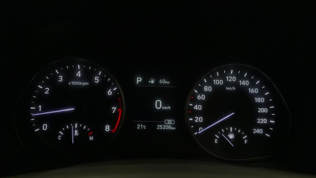 2018 Hyundai i30 Active, Automatic, 25208 km, Odometer View