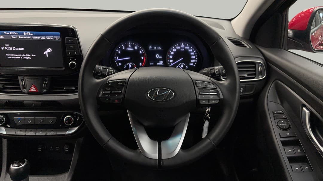 2018 Hyundai i30 Active, Automatic, 25208 km, Steering Wheel Close-up