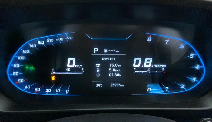 2021 Hyundai NEW I20 ASTA 1.2 AT, Petrol, Automatic, 26,333 km, Odometer Image