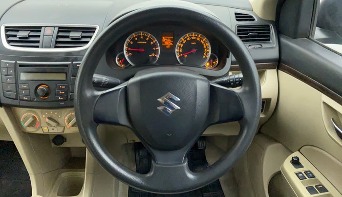 2012 Maruti Swift Dzire VXI, Petrol, Manual, 40,092 km, Steering Wheel Close Up