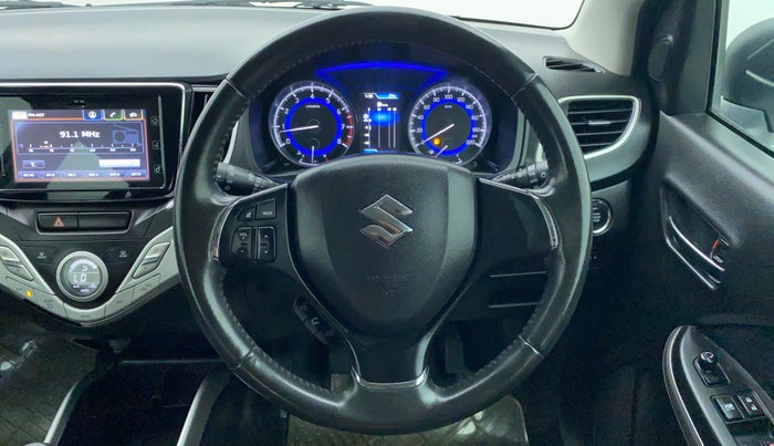2015 Maruti Baleno ALPHA 1.2 K12, Petrol, Manual, 61,210 km, Steering Wheel Close Up