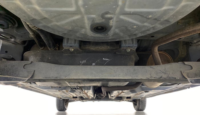 2017 Datsun Go T, Petrol, Manual, 26,883 km, Rear Underbody