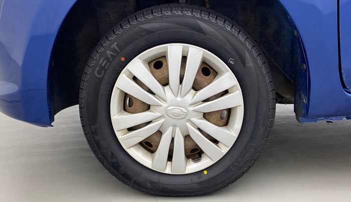 2017 Datsun Go T, Petrol, Manual, 26,883 km, Left Front Wheel