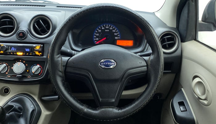 2017 Datsun Go T, Petrol, Manual, 26,883 km, Steering Wheel Close Up