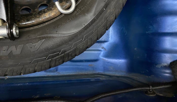 2017 Datsun Go T, Petrol, Manual, 26,883 km, Boot floor - Slight discoloration