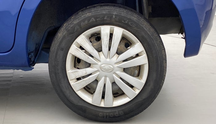 2017 Datsun Go T, Petrol, Manual, 26,883 km, Left Rear Wheel