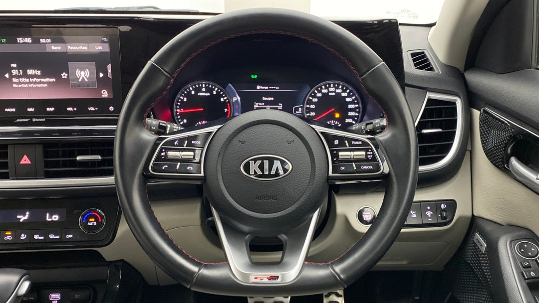 Steering Wheel Close Up