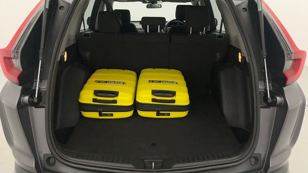 Boot Inside View with Luggage