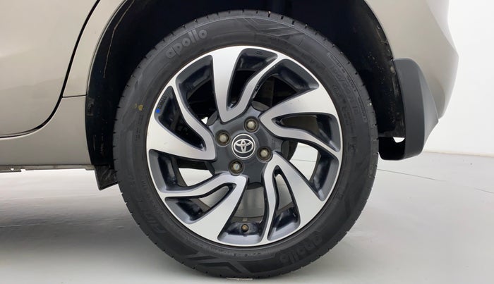 2021 Toyota Glanza V CVT, Petrol, Automatic, 40,774 km, Left Rear Wheel