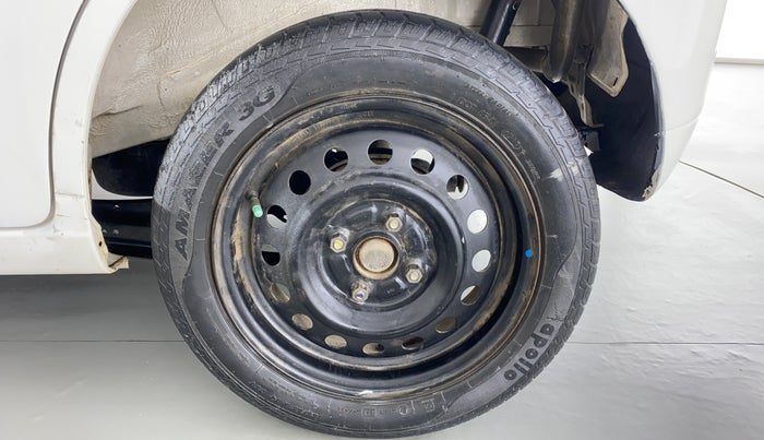 2011 Maruti Wagon R 1.0 VXI, Petrol, Manual, 22,975 km, Left Rear Wheel