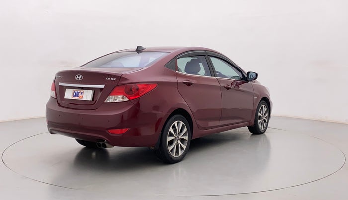2013 Hyundai Verna FLUIDIC 1.6 CRDI SX, Diesel, Manual, 1,18,574 km, Right Back Diagonal